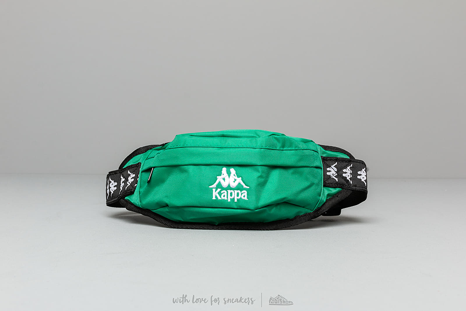 Ledvinky Kappa Banda Anais Waist Bag Green/ Black/ White