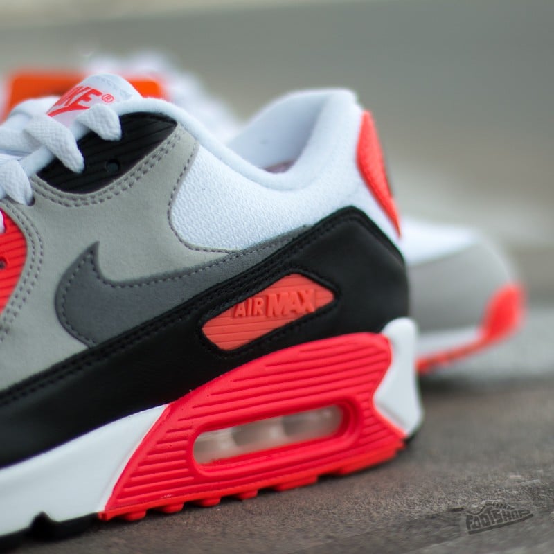Men s shoes Nike Air Max 90 OG Infrared White Cool Grey Neutral