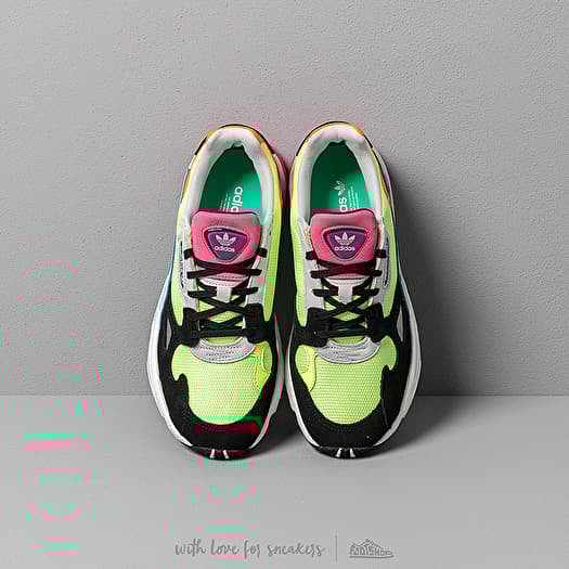 Women s shoes adidas Falcon W Hi Res Yellow Hi Res Yellow Core Black Footshop