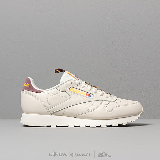 Men s shoes Reebok Classic Leather MU Chalk Orchid Gold Earth Footshop