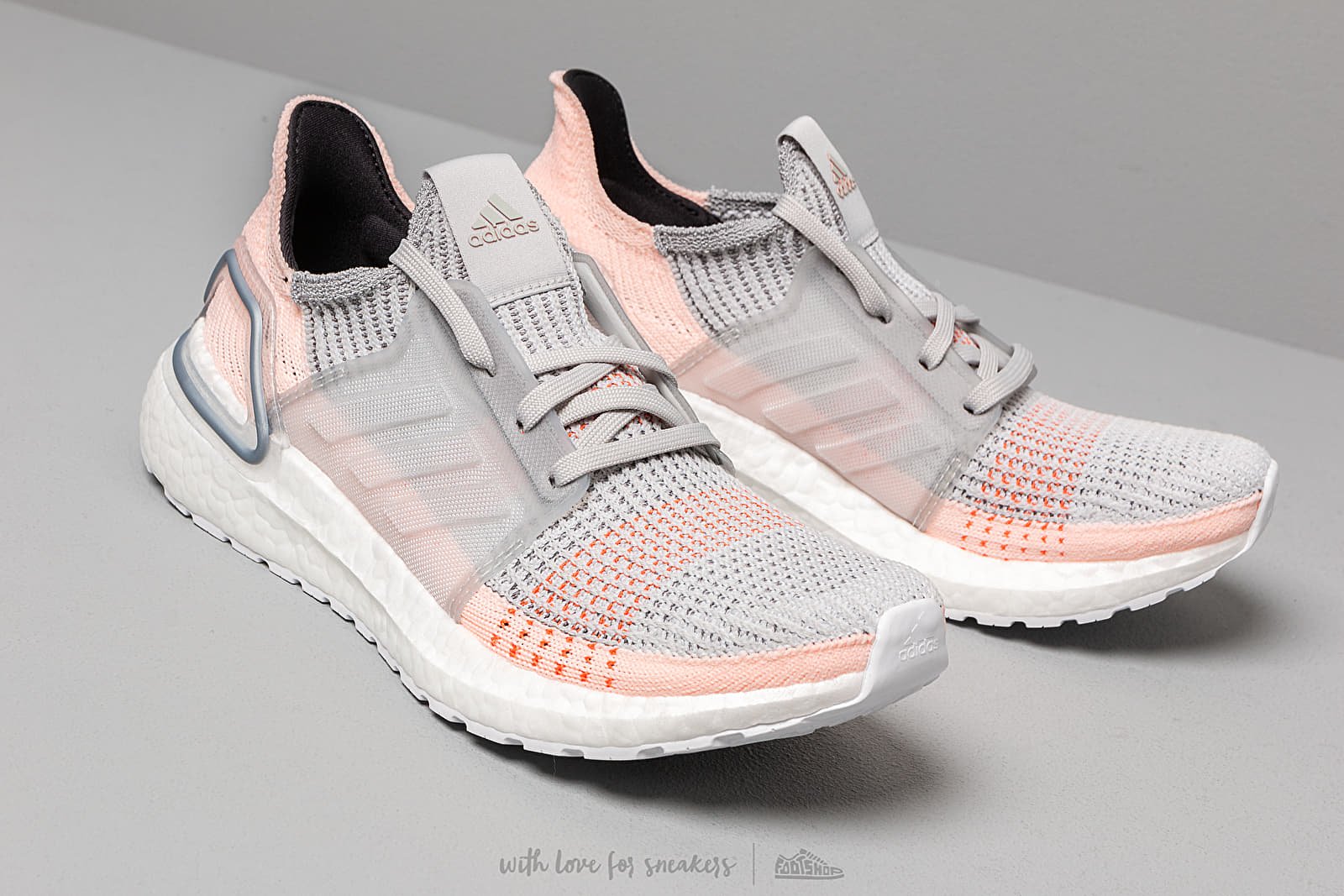 Ultraboost 19 grey and orange hotsell