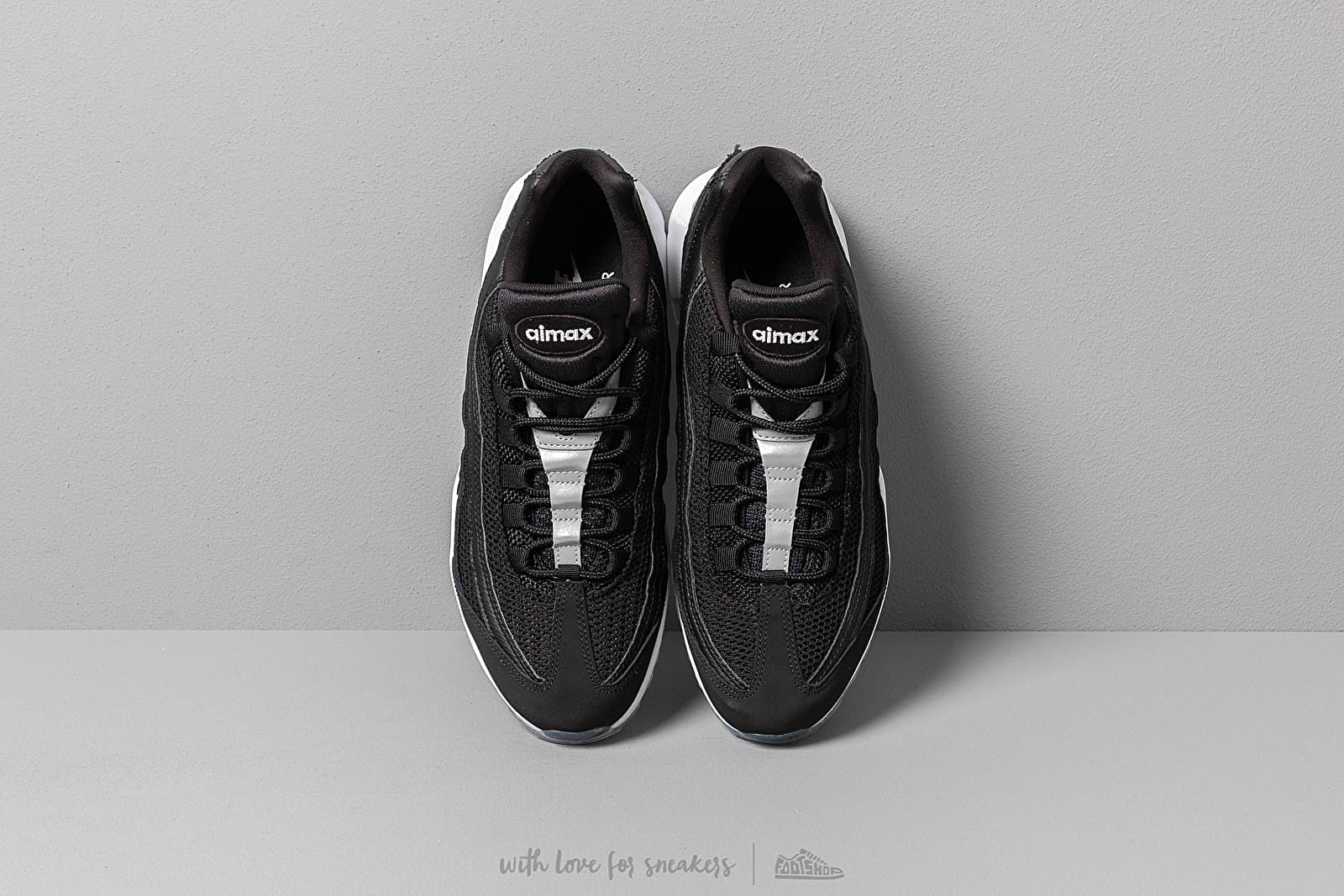 Nike wmns air max sales 95 black/reflect silver-black-white 18ho-i