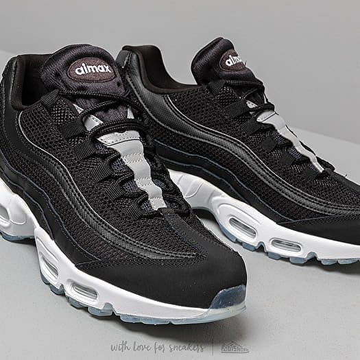 Nike air max 95 essential black white  and  reflect silver store