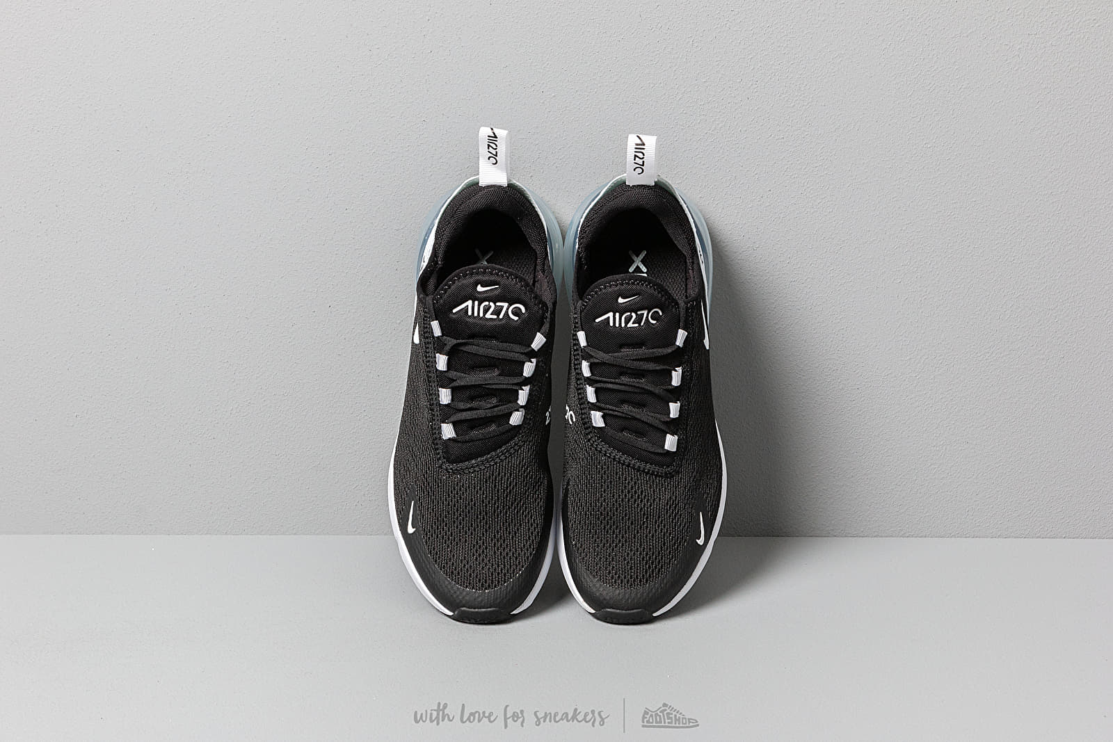 Damen Sneaker und Schuhe Nike W Air Max 270 Black White Pure Platinum White Footshop