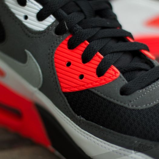Men s shoes Nike Air Max 90 OG Reverse Infrared Black Neutral Grey Dark Grey Footshop