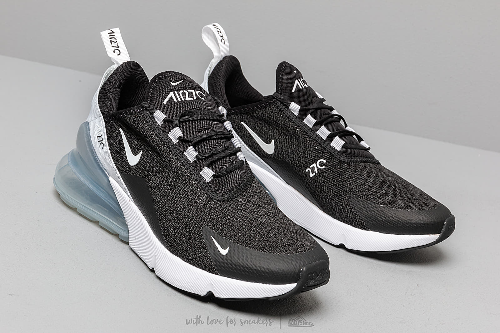 Air max 270 w black bone sales platinum  and  cream