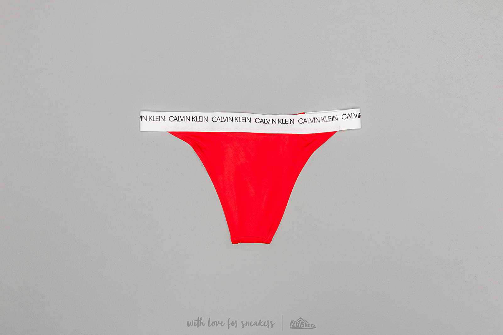 Fato de banho Calvin Klein Cheeky Swim Bikini Red