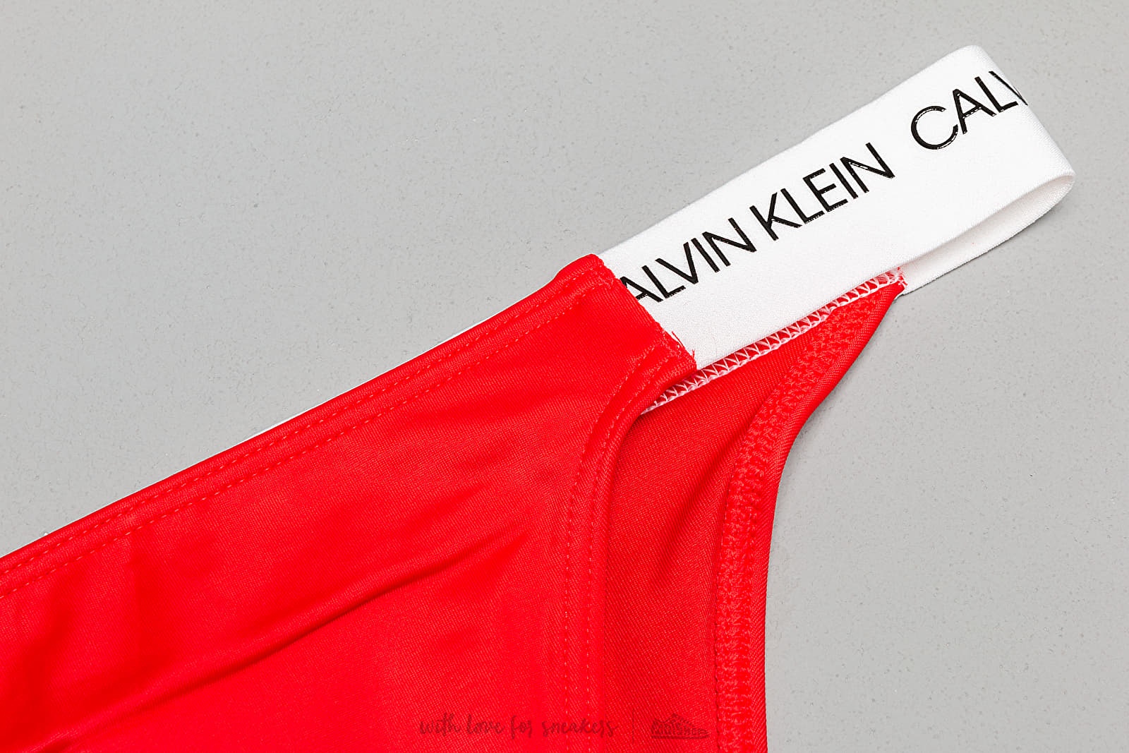 Fato de banho Calvin Klein Cheeky Swim Bikini Red