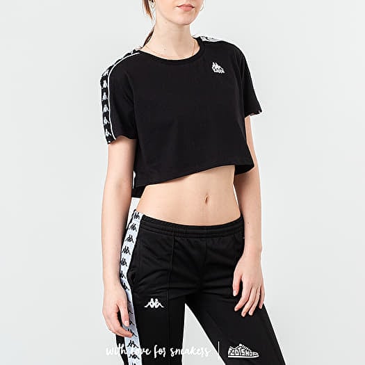 Tank Tops Kappa Banda Apua Tee Black Footshop