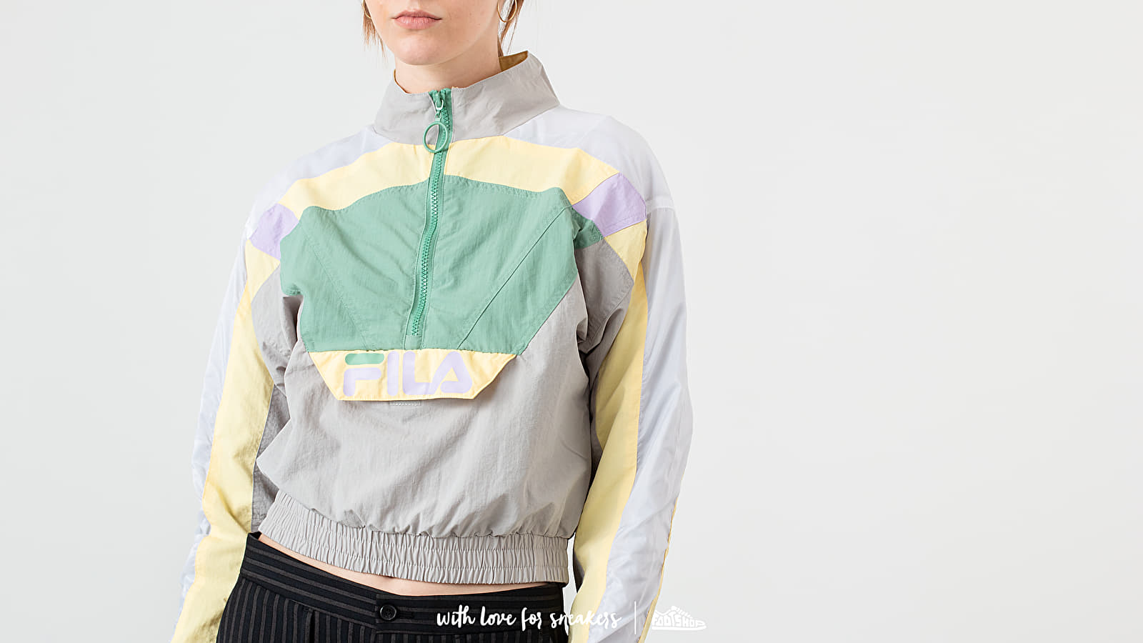Jackets FILA Conchita Quarter Track Jacket High Rise Footshop