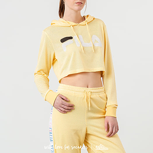 Fila hoodie hot sale crop top