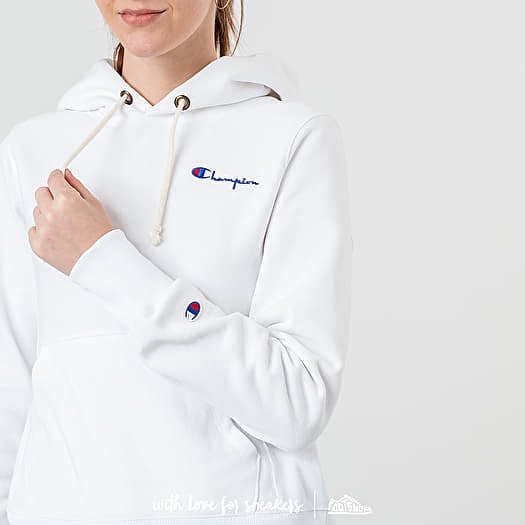 Champion womens white hoodie outlet