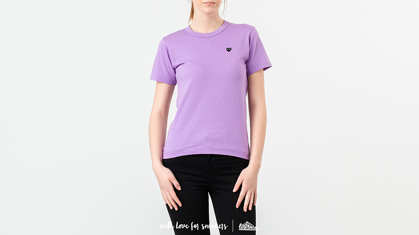 T-shirts Comme des Garçons PLAY Tee Purple