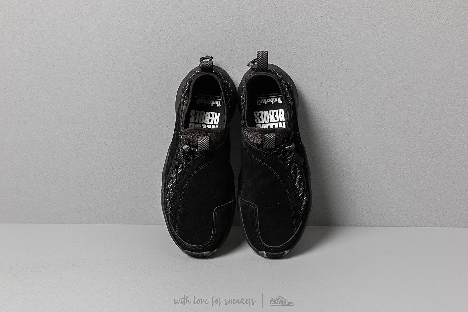 Încălțăminte și sneakerși pentru bărbați Timberland Ripcord Low Black Suede