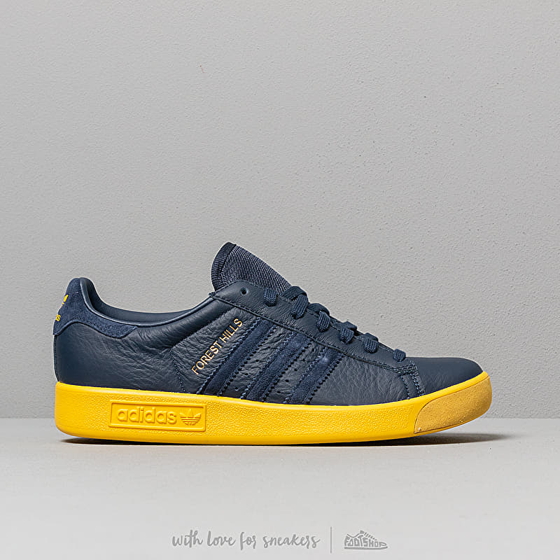adidas Forest Hills Navy Indigo/ Navy Indigo/ Tricky Yellow | Footshop