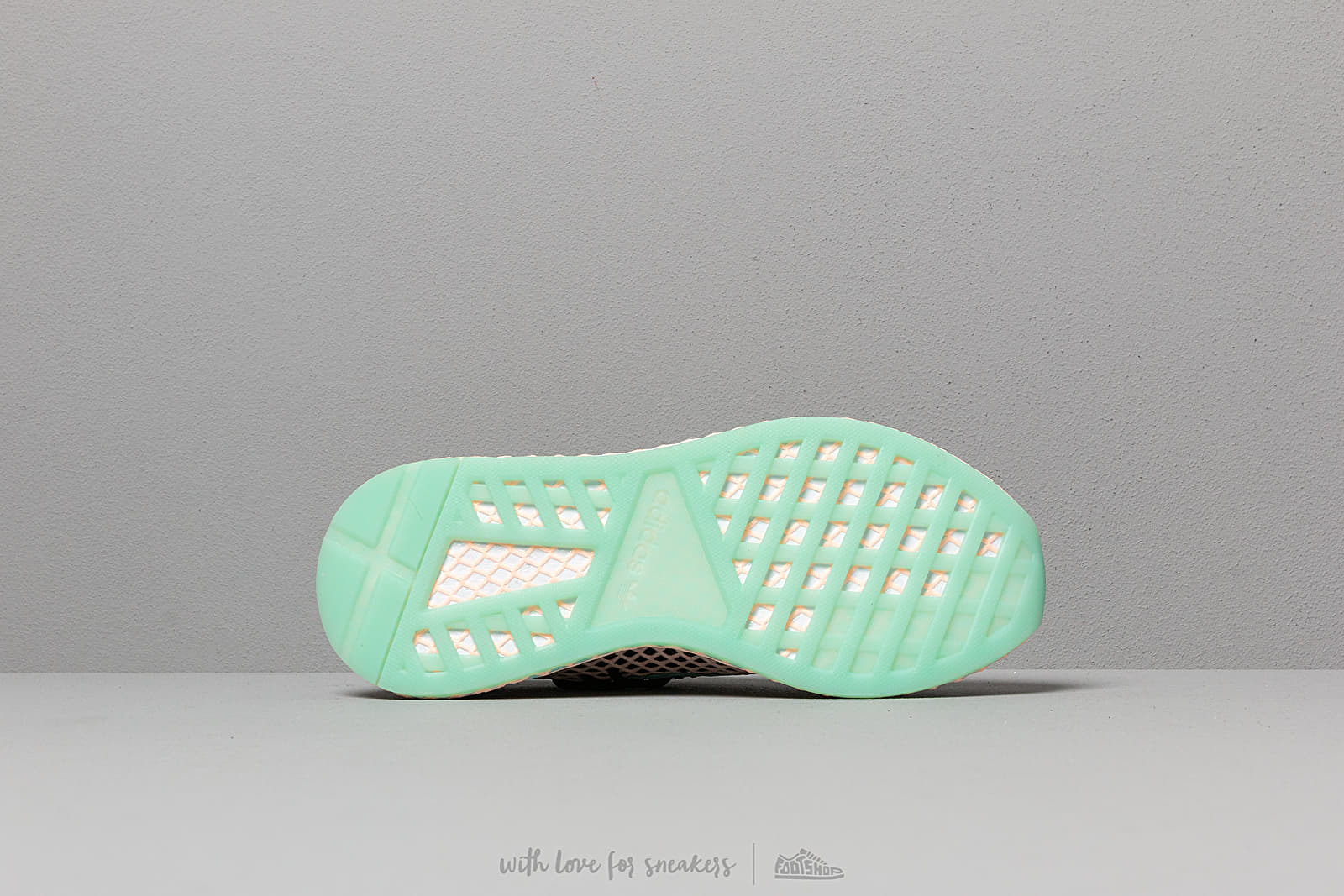 Men's shoes adidas Deerupt S Core Black/ Clear Orange/ Ftw White