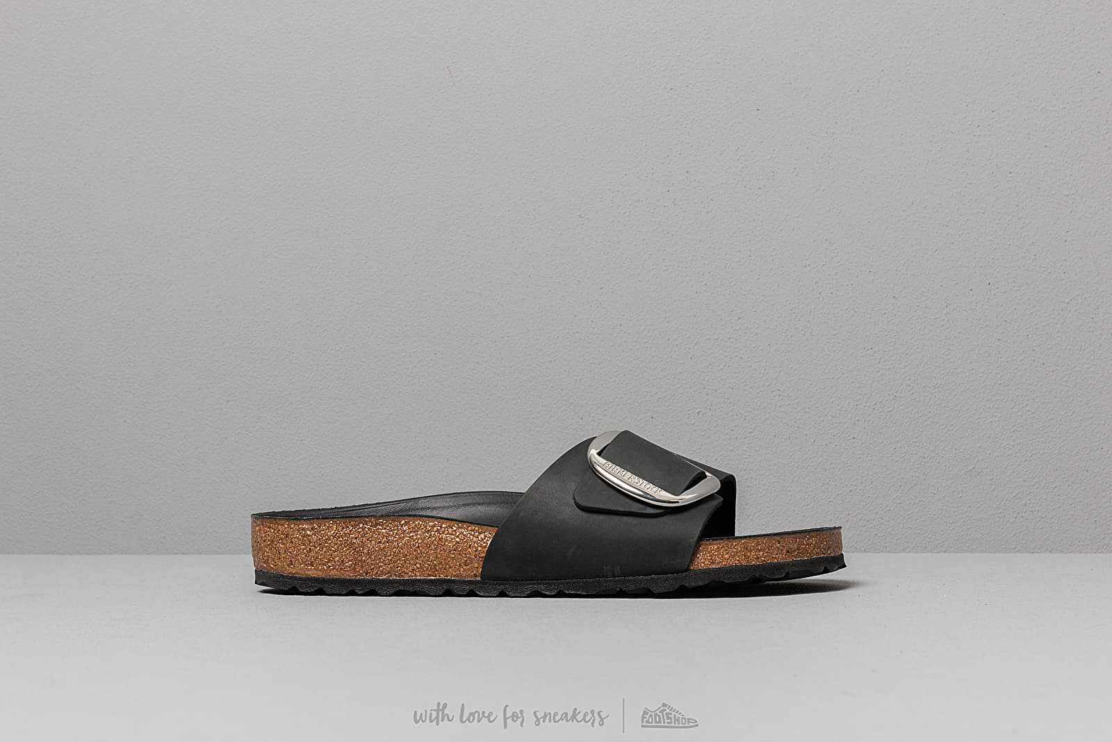 Moteriška avalynė Birkenstock Madrid Big Buckle Black