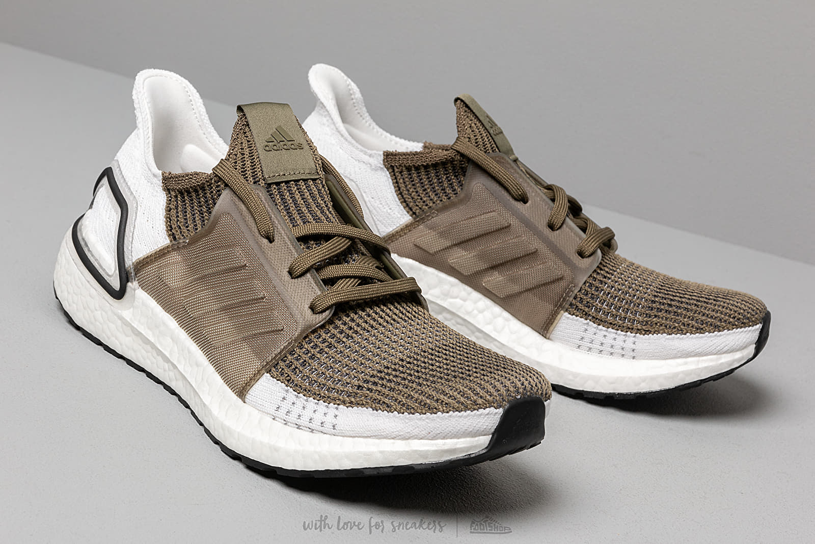 Adidas ultra boost 19 raw khaki y core black outlet