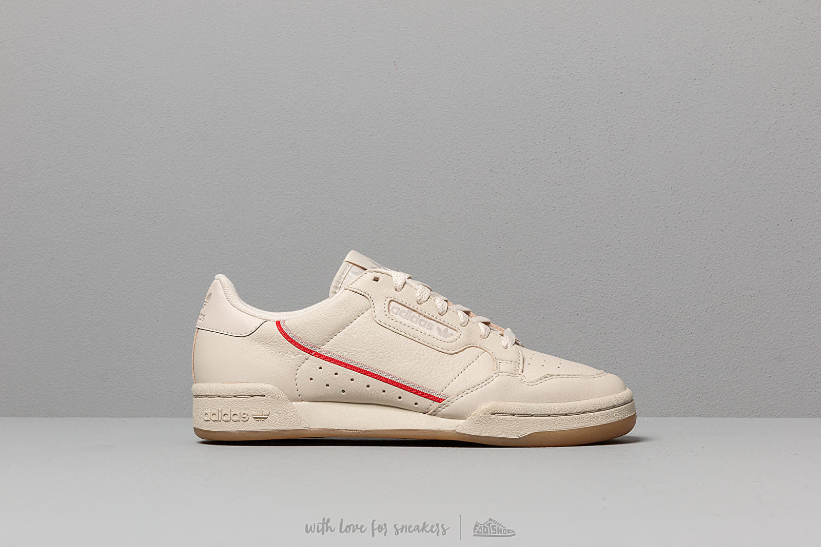 Men s shoes adidas Continental 80 Core Brown Scarlet Ecru Tint