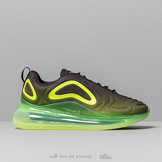 Air max 720 sales black/bright crimson/volt men's shoe