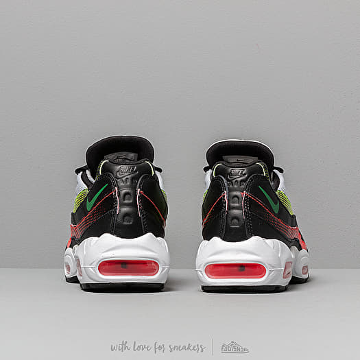 Nike air max 95 se black/green/red men's shoes outlet