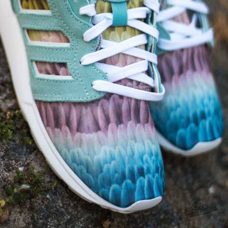 Women's shoes adidas ZX 500 2.0 W Clear Green/ White