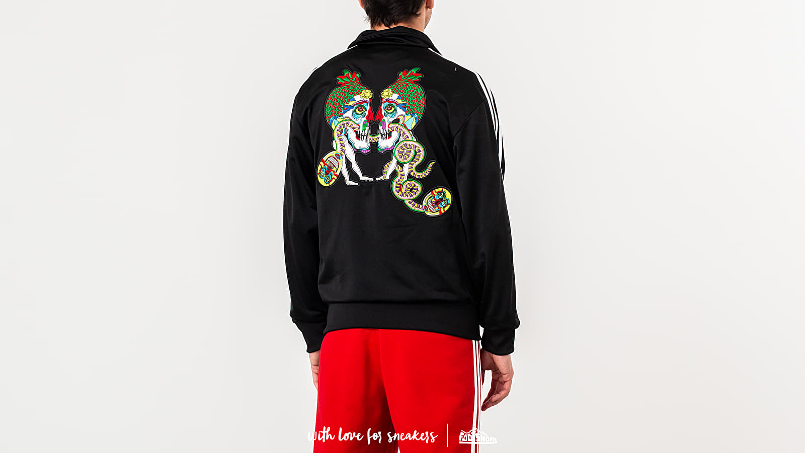 Hoodies and sweatshirts adidas x Tanaami Firebird Track Jacket Black Footshop