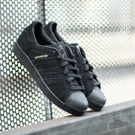 Adidas superstar k black cheap