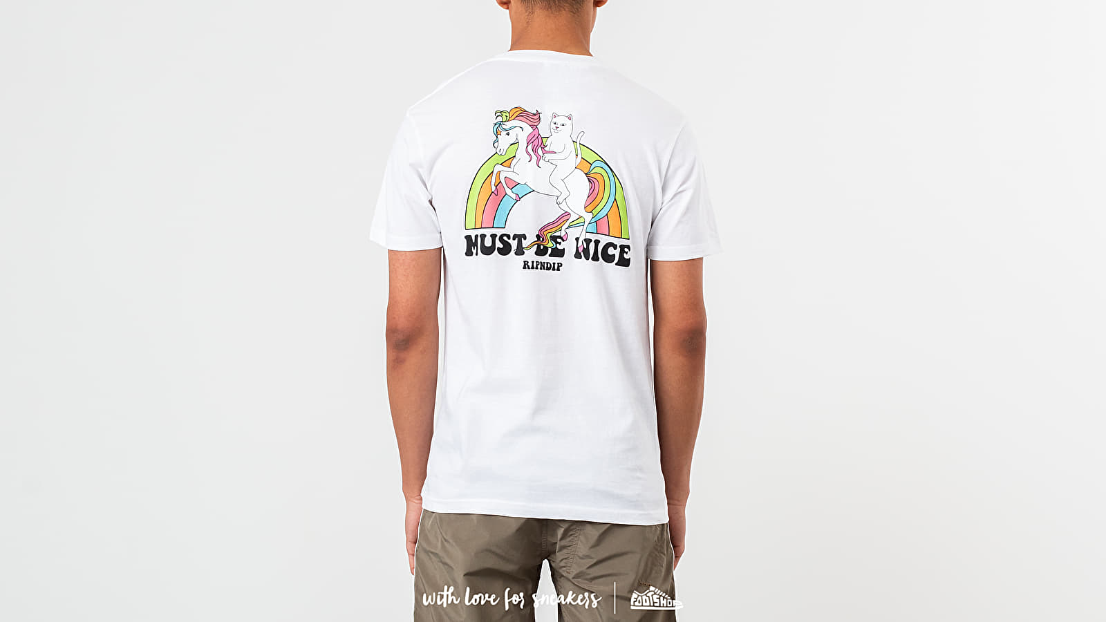 T-shirts RIPNDIP My Little Nerm Tee White