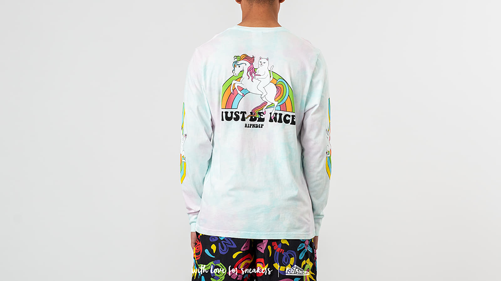T-shirts RIPNDIP My Little Nerm Longsleeve Tee Multicolor