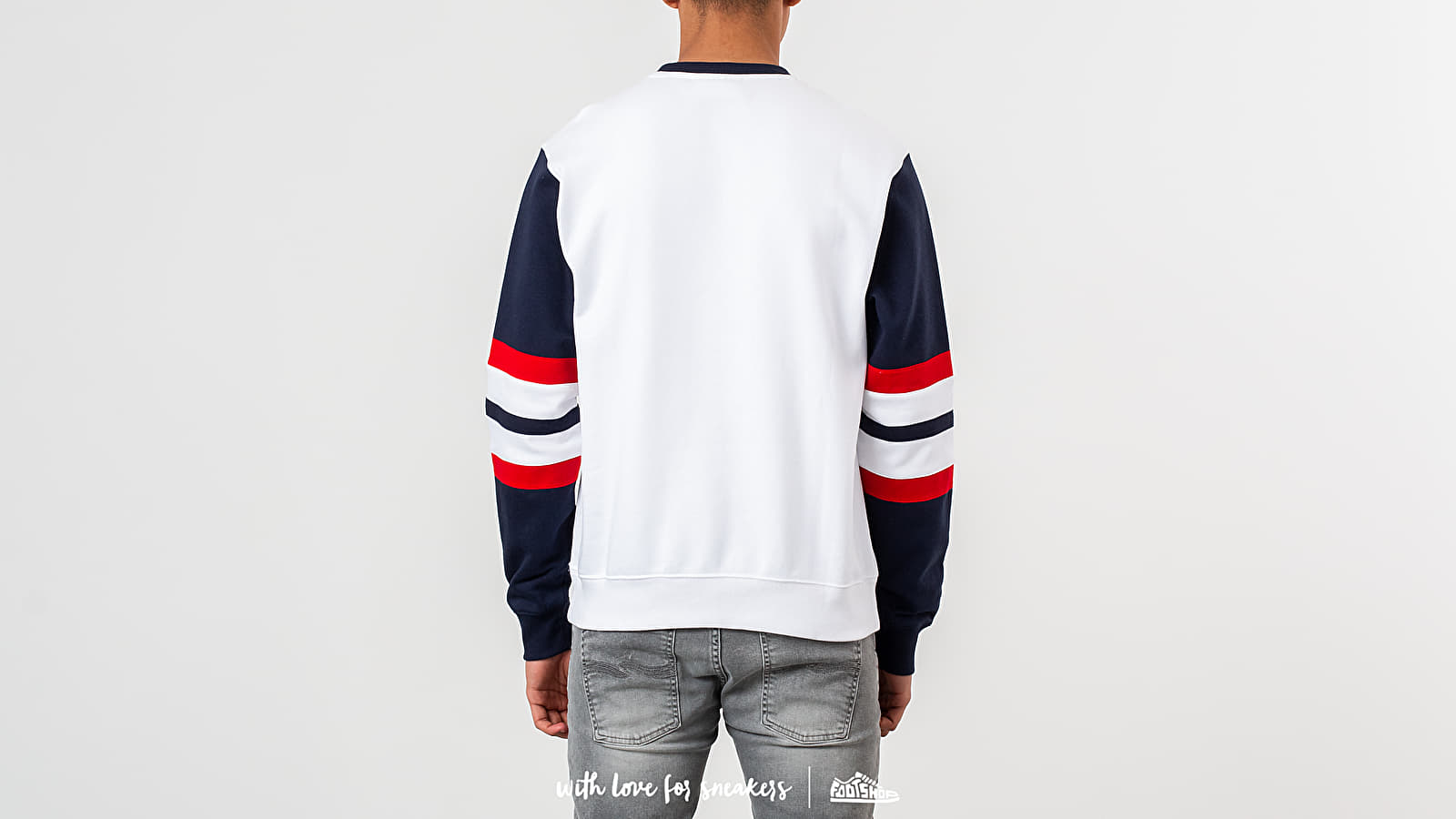 Mikiny FILA Lambert Crewneck White