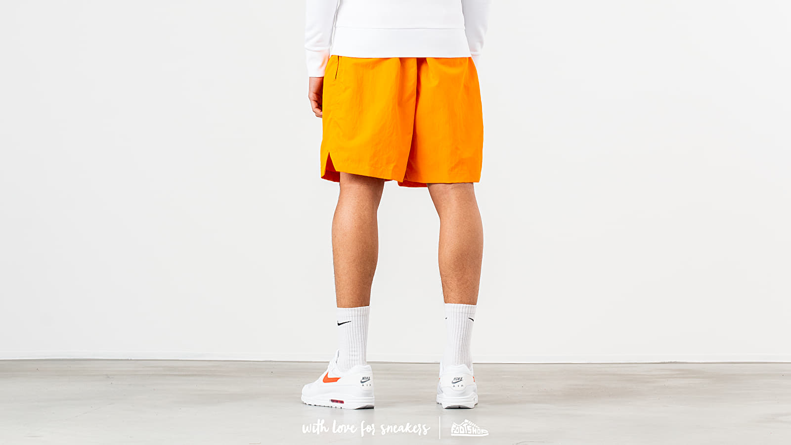 Nikelab sales orange shorts