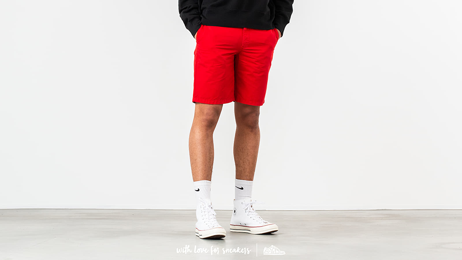 Shorts Norse Projects Aros Light Twill Shorts Askja Red