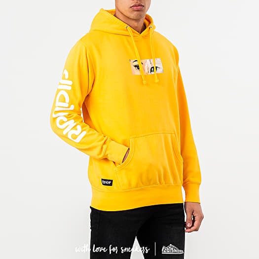Ripndip hoodie yellow top