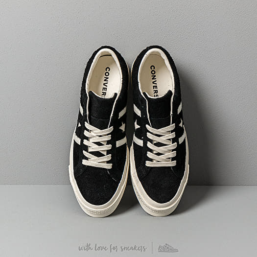 Men s shoes Converse One Star Academy OX Black Egret Egret