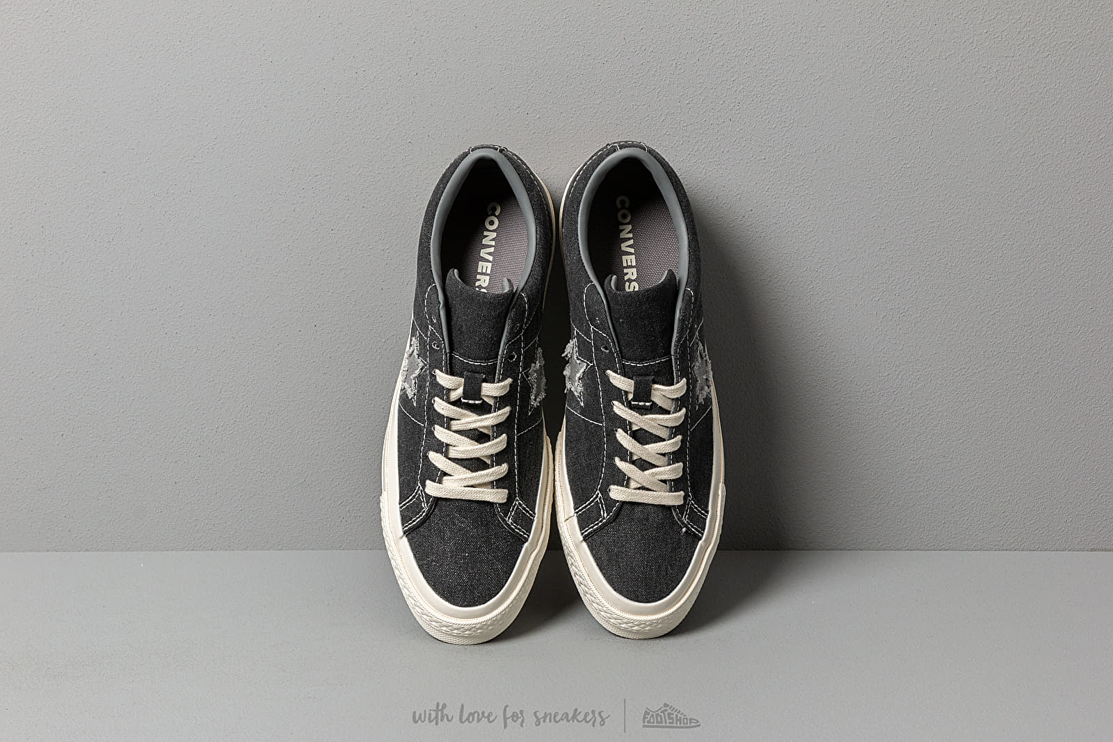 Converse one star shop ox black mason egret