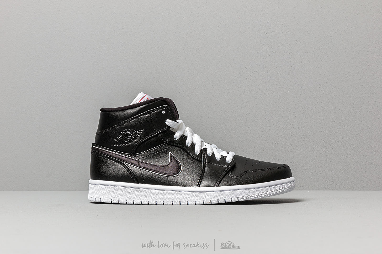 Sko til mænd Air Jordan 1 Mid Se Black/ Black-White
