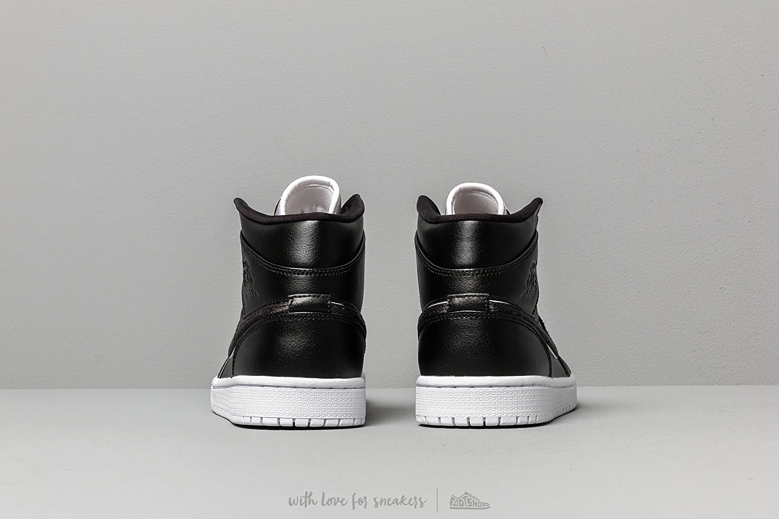 Sko til mænd Air Jordan 1 Mid Se Black/ Black-White