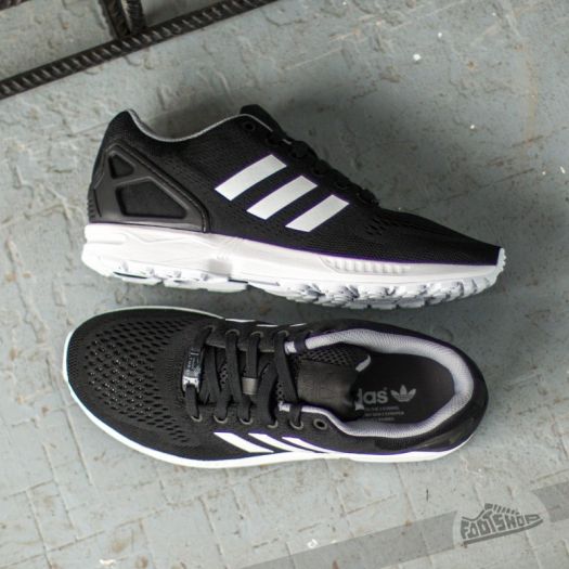 Baskets adidas zx flux shop black white black b26301