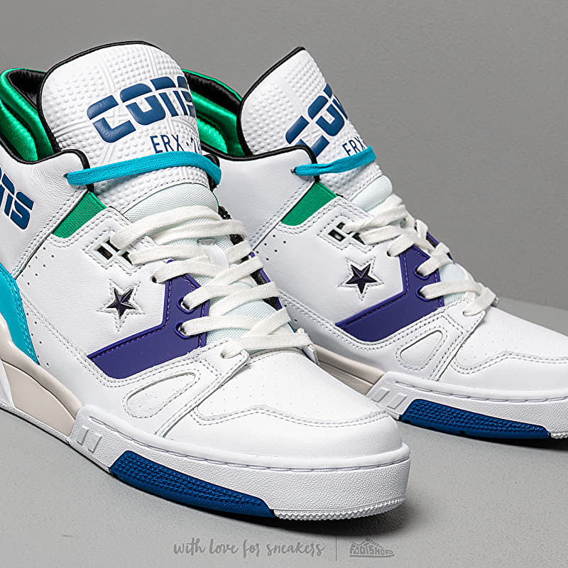 Converse ERX 260 Mid White/ Court Purple/ Bold Jade | Footshop