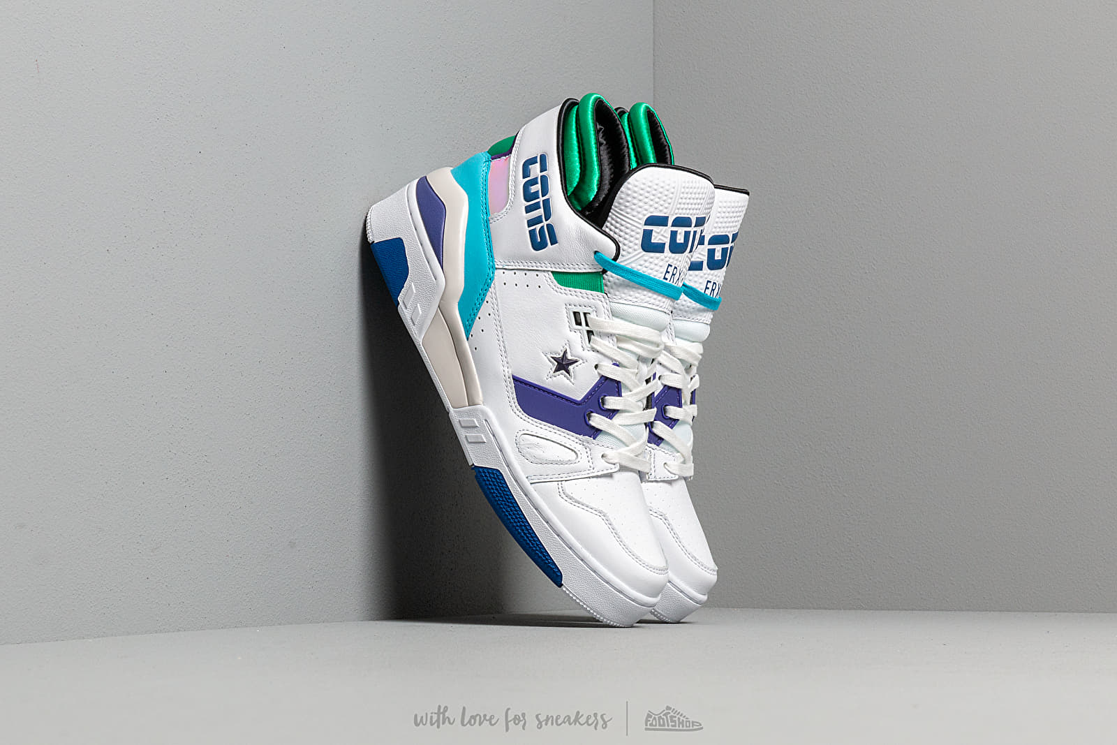 Chaussures et baskets homme Converse ERX 260 Mid White/ Court Purple/ Bold Jade