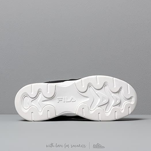 Fila ray low white silver online