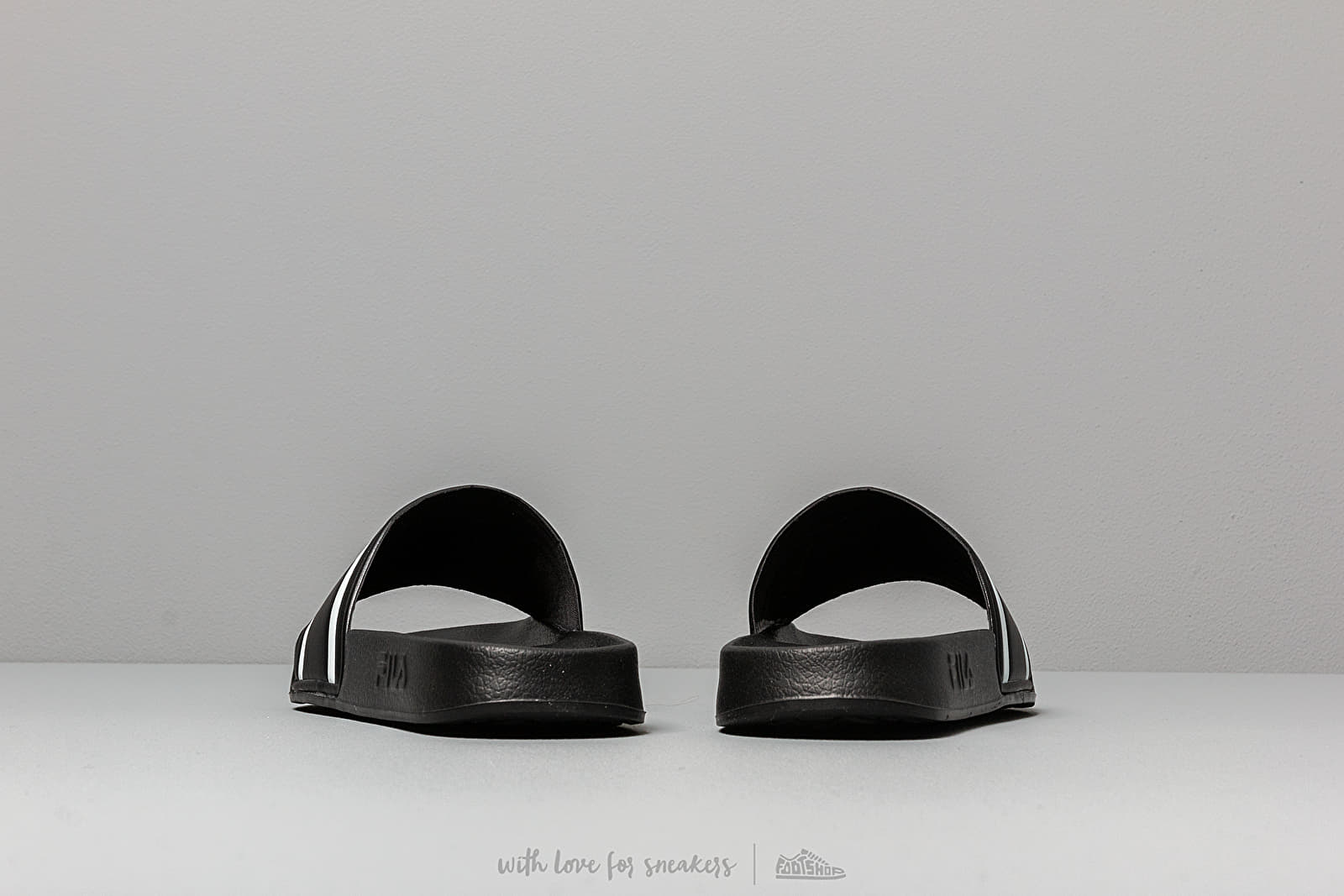 Pánske tenisky a topánky FILA Morro Bay Slipper Black