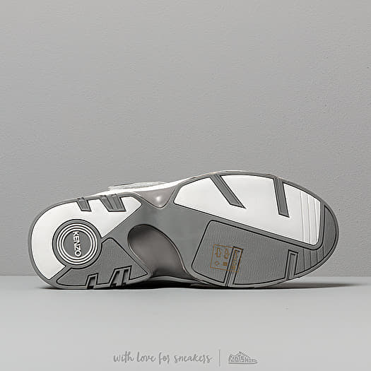 Мужская обувь KENZO New Sonic Sneakers White/ Grey/ Black