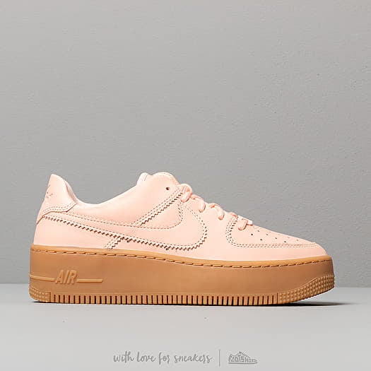 Women s shoes Nike W Air Force 1 Sage Low Lx Washed Coral Washed Coral Footshop