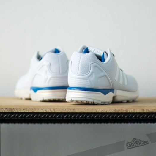 adidas ZX Flux Ftwwht Ftwwht Blubir