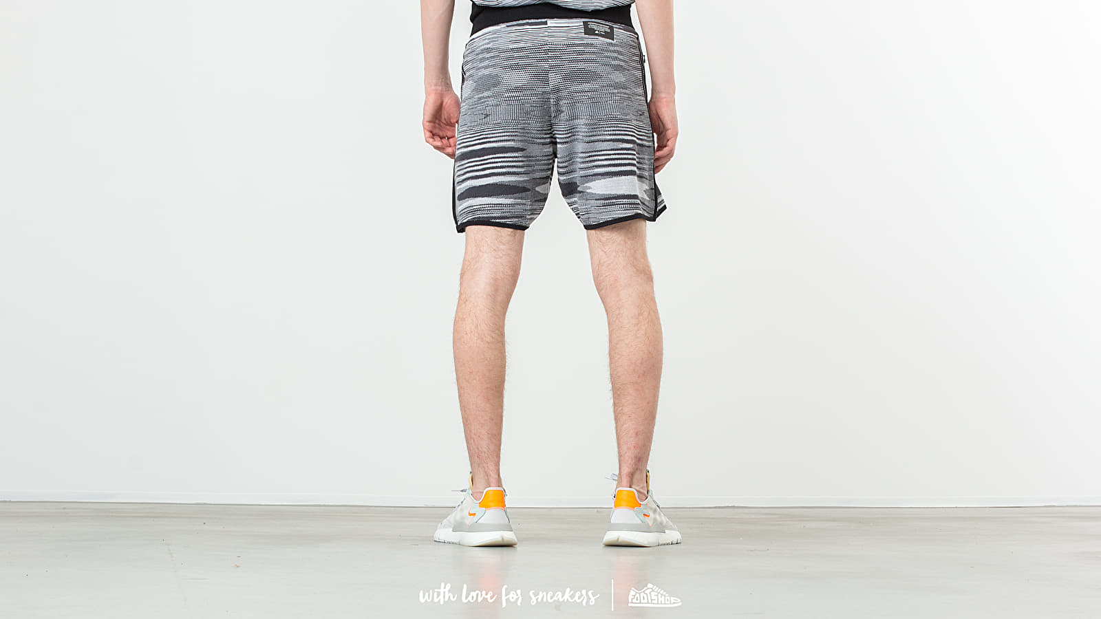 Shorts adidas x Missoni Saturday Short Black White Dark Grey