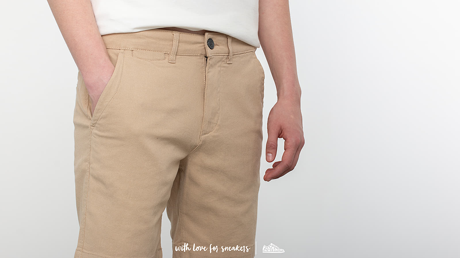 Shorts SELECTED Chris Straight Camp Shorts Cornstalk