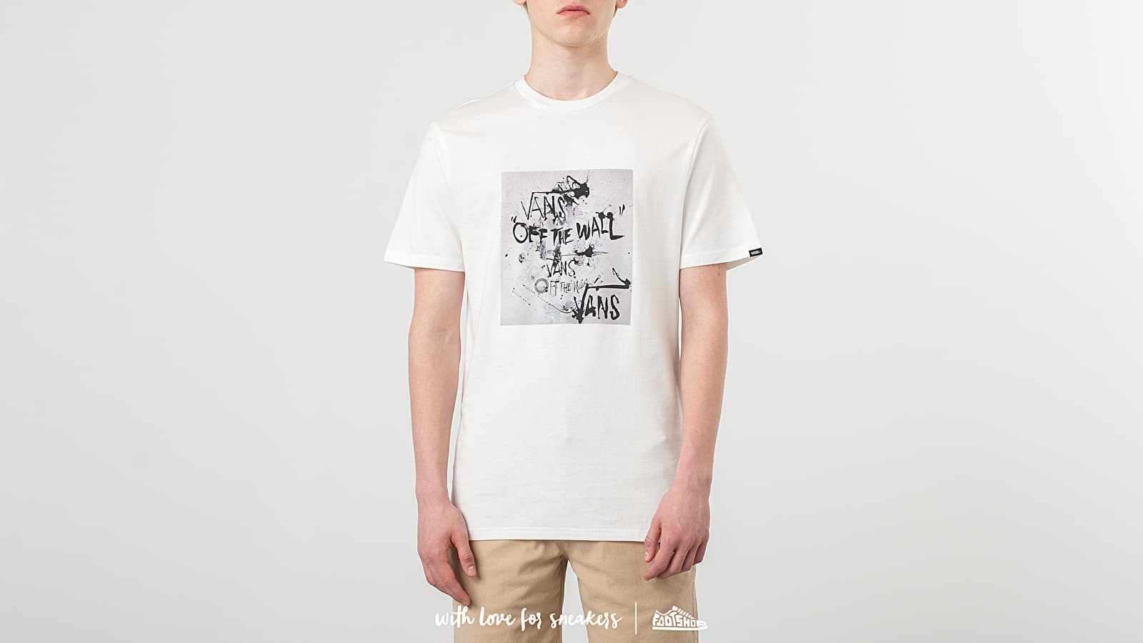 T-shirts Vans x Ralph Steadman Off The Wall Tee White