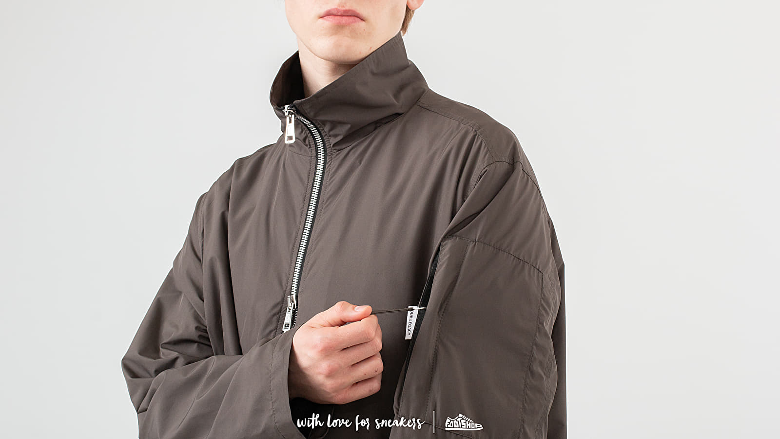 Jackets Our Legacy Cropped Shelter Coat Forest Footshop